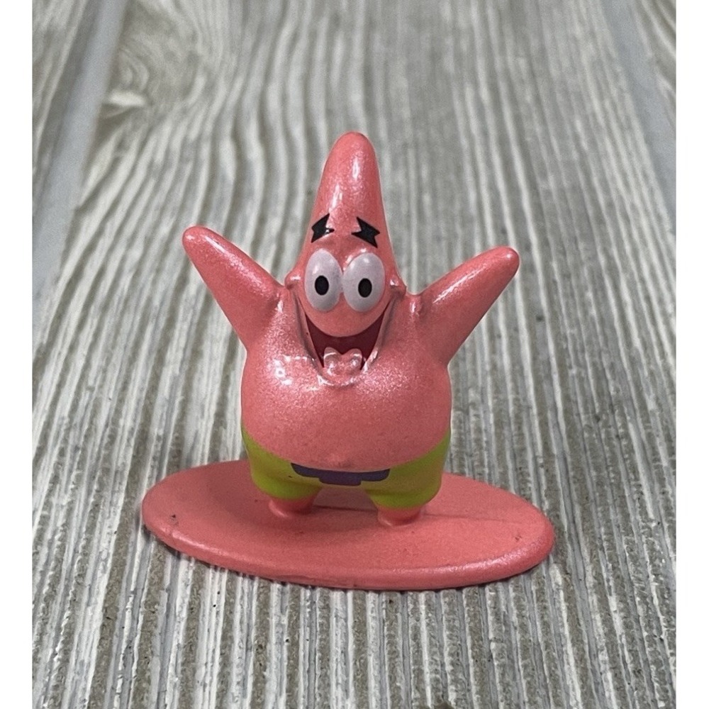 Jada Toys Nickelodeon SpongeBob Patrick Metal Die-Cast Figurine 1 1/2" Loose